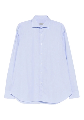 SARTORIO NAPOLI striped cotton shirt - Blue