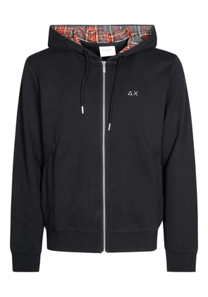 Sun68 zip-up hoodie - Black