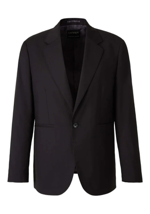 Carrer single-breasted blazer - Black