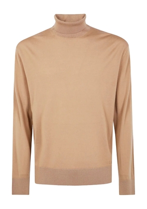 Laneus roll-neck merino jumper - Neutrals