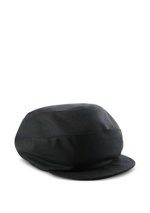 Yohji Yamamoto flat-top cap - Black