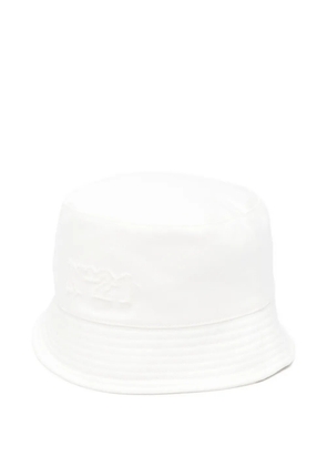 Nº21 logo bucket hat - White