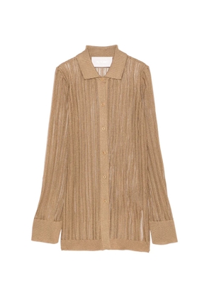 Circus Hotel open-knit cardigan - Neutrals