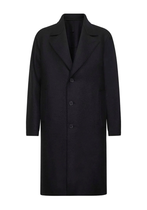 Harris Wharf London button-fastening wool coat - Black