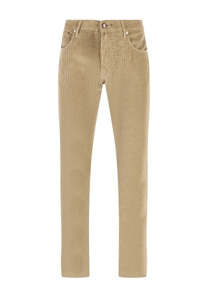 Hand Picked Ravello corduroy trousers - Neutrals