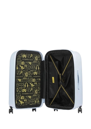 Mandarina Duck medium Logoduck embossed luggage - Blue