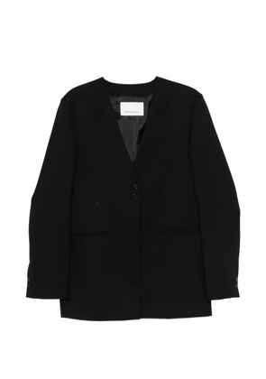 The Frankie Shop single-breasted blazer - Black