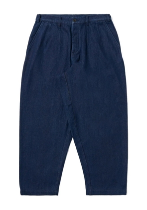 Universal Works wide-leg trousers - Blue