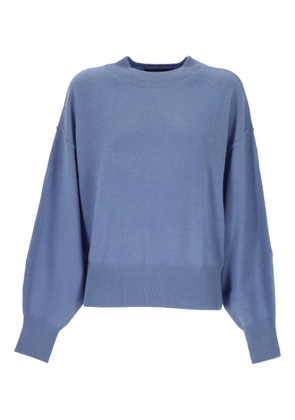 EMMA E GAIA ribbed sweater - Blue
