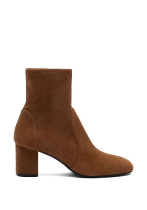 Stuart Weitzman Lucie block-heel boots - Brown