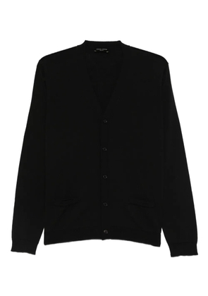 Roberto Collina fine-knit cardigan - Black