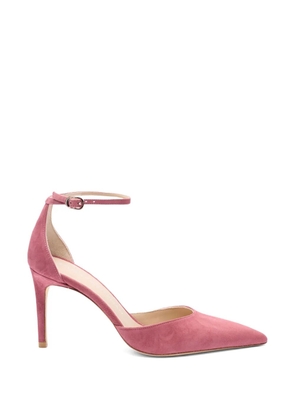 Stuart Weitzman Stuart Power strap pointed pumps - Pink