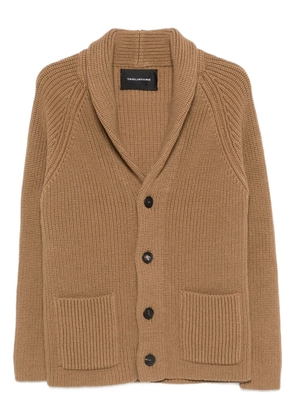 Tagliatore button-up cardigan - Brown