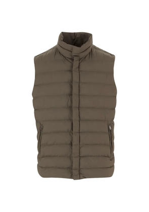 Herno high-neck padded gilet - Brown