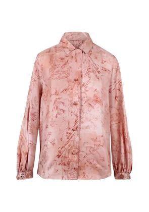 Max Mara Mxmcrespo printed shirt - Pink