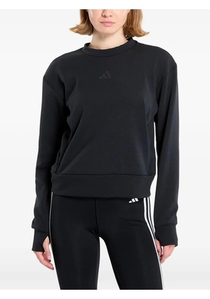 adidas logo-print sweatshirt - Black