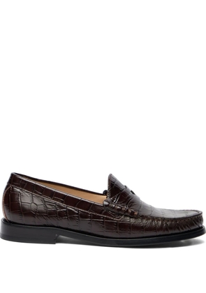 Stuart Weitzman Lottie loafers - Brown