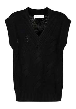 Colmar V-neck sweater - Black