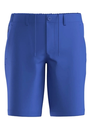 BOSS button-fastening elasticated shorts - Blue
