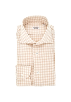 BORRIELLO NAPOLI gingham shirt - Pink