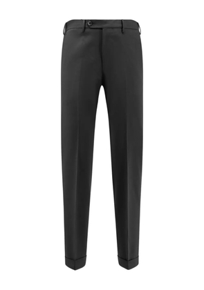 PT Torino cuffed straight-leg trousers - Black