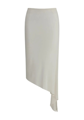 FRANCESCO MURANO asymmetric midi skirt - Neutrals