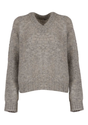 ASPESI v-neck sweater - Grey