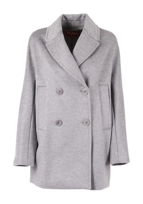 Max Mara Sheere double-breasted peacoat - Grey