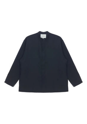 Studio Nicholson Karst grandad-collar shirt - Black