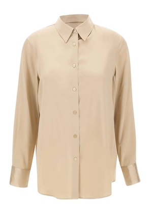 Filippa K long-sleeved silk shirt - Neutrals