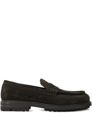 Henderson Baracco suede loafers - Brown
