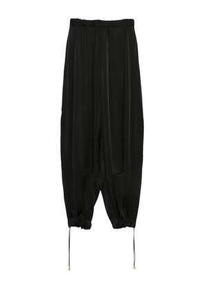 Fabiana Filippi pleated straight-leg trousers - Black