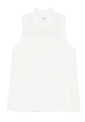 Peserico high-neck top - White