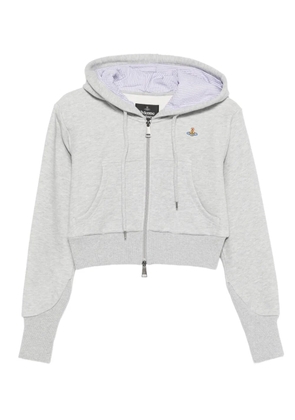 Vivienne Westwood Leo striped hoodie - Grey