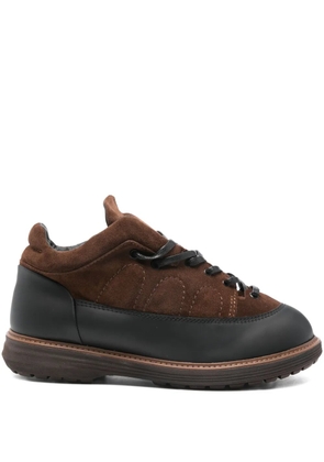 SANTHA suede sneakers - Brown