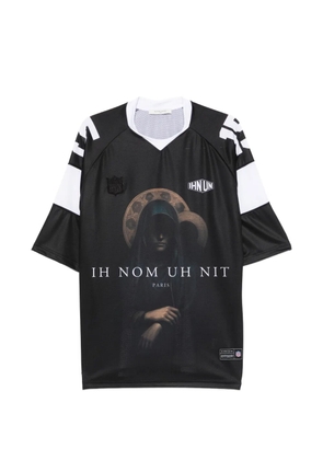 Ih Nom Uh Nit Holy Mary graphic T-shirt - Black