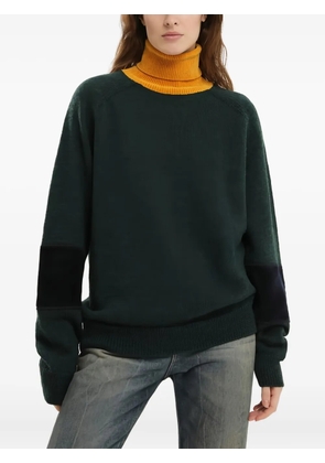 1989 STUDIO roll-neck sweater - Green