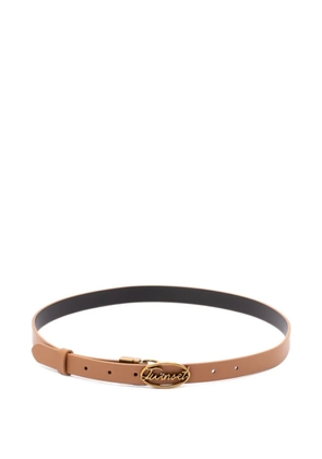 TWINSET logo-plaque belt - Neutrals