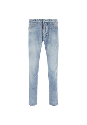 DSQUARED2 belt-loop ripped jeans - Blue