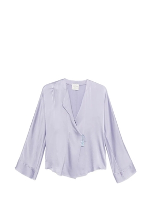 Forte Forte tassel blouse - Purple