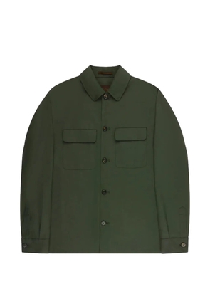 Incotex chest-pocket shirt jacket - Green