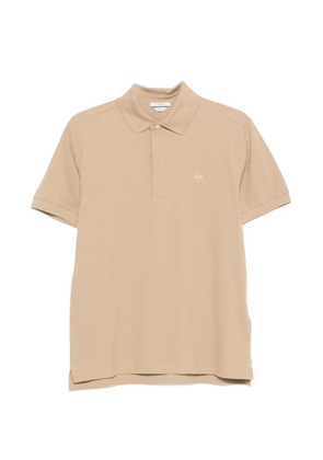 Jacob Cohën embroidered polo shirt - Neutrals