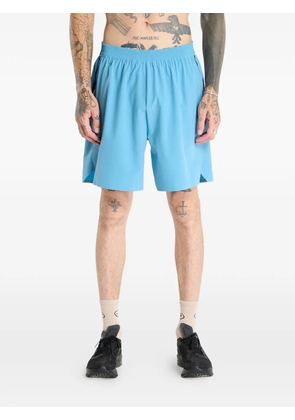 On logo shorts - Blue