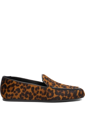 Stuart Weitzman Lee loafers - Brown