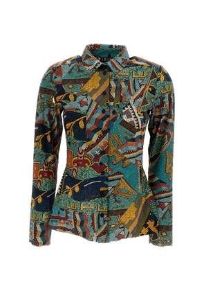 Irie' long-sleeve shirt - Blue