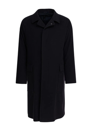 Tagliatore wool-blend single-breasted coat - Black