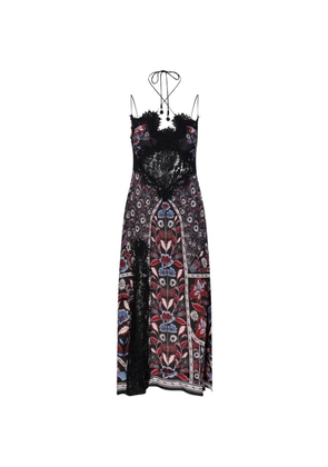 FARM Rio Marcelle lace floral dress - Black