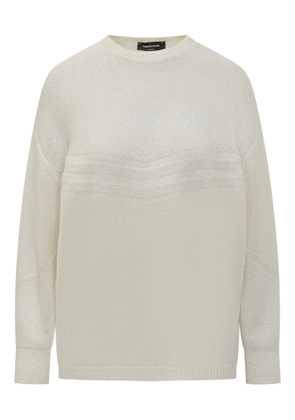 Fabiana Filippi sequined sweater - Neutrals