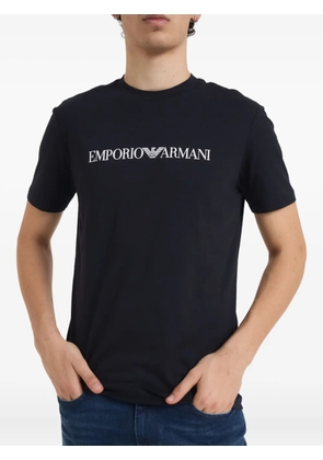 Emporio Armani logo T-shirt - Black