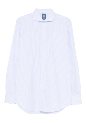 Finamore 1925 Napoli striped-pattern shirt - Blue